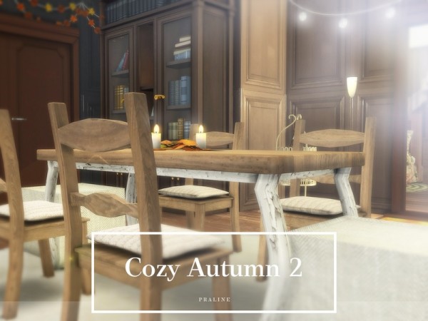  The Sims Resource: Cozy Autumn House 2 by Pralinesims
