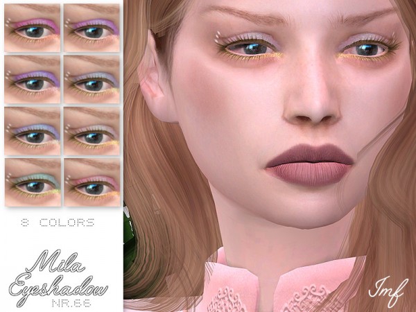  The Sims Resource: Mila Eyeshadow N.66 by IzzieMcFire