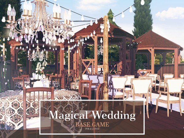  The Sims Resource: Magical Wedding by Pralinesims