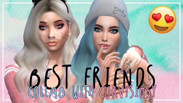  Models Sims 4: Pastel Best Friends