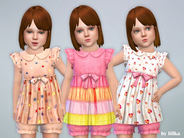  The Sims Resource: Toddler Dresses Collection P79 by lillka