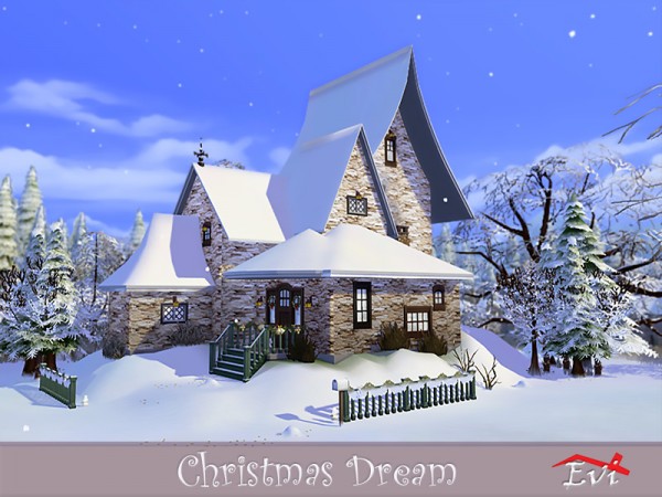  The Sims Resource: Christmas 2018 Dream by evi