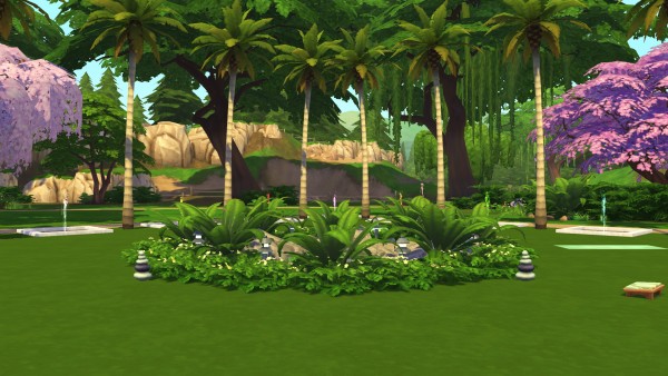  Mod The Sims: Palm Park   No CC by Brinessa