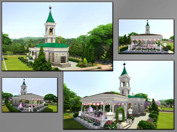  The Sims Resource: Wedding Chapel by matomibotaki