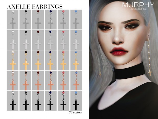  Murphy: Axelle Earrings by Victoria Kelmann