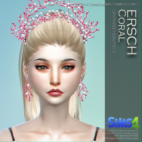  ErSch Sims: Coral Jewelry