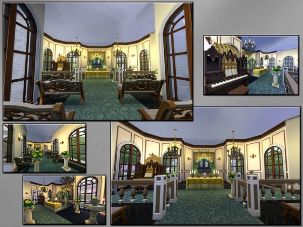  The Sims Resource: Wedding Chapel by matomibotaki