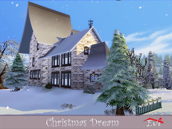  The Sims Resource: Christmas 2018 Dream by evi