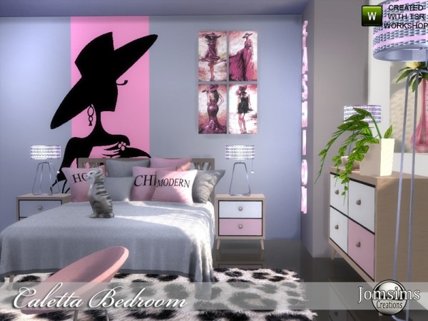  The Sims Resource: Caletta bedroom by jomsims