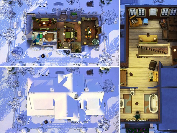  The Sims Resource: Koliba house by dasie2