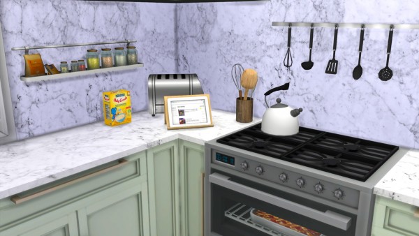 Models Sims 4: Kitchen   Traditional House