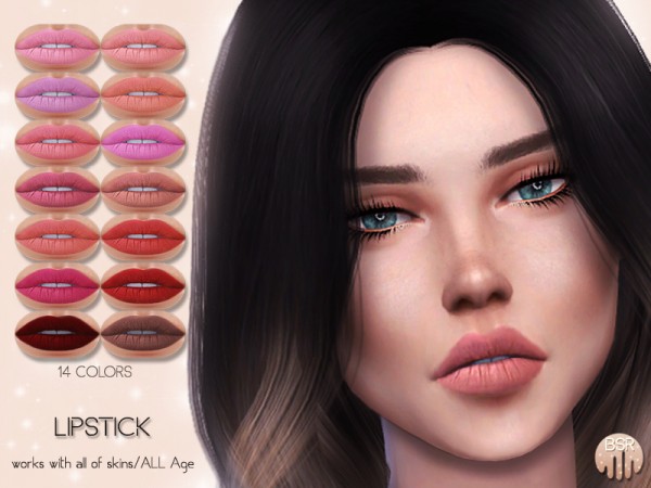  The Sims Resource: Matte Lipstick BM04 by busra tr