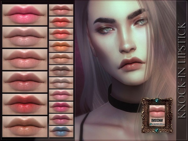  The Sims Resource: Knock in Lipstick by RemusSirion