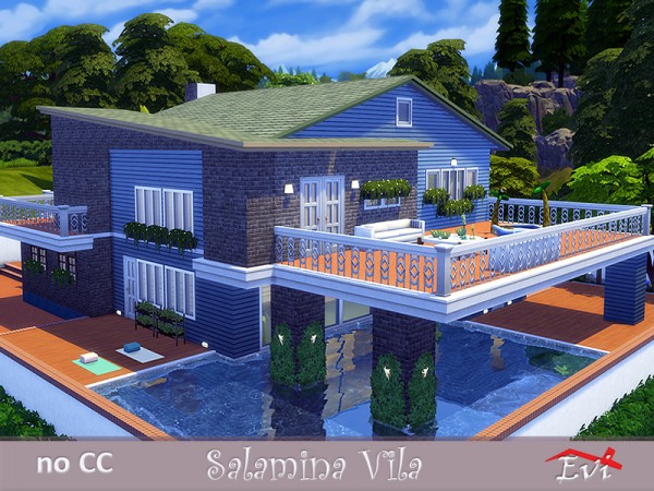  The Sims Resource: Salamina Villa by Evi