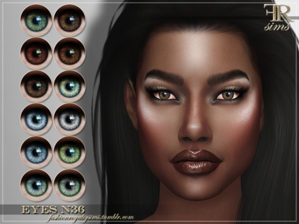  The Sims Resource: Eyes N36 by FashionRoyaltySims