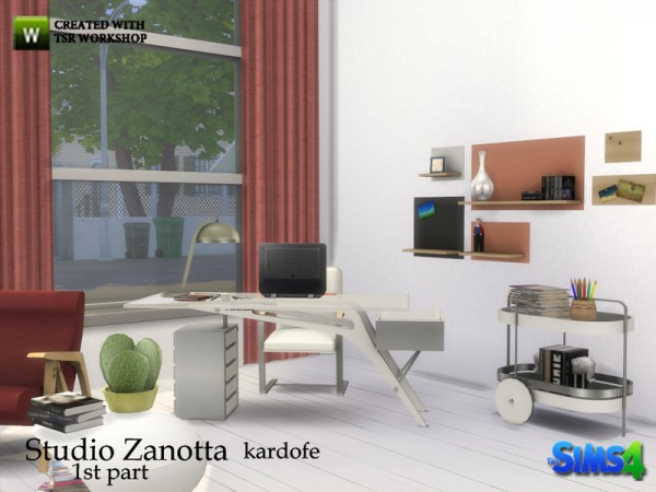  The Sims Resource: Studio Zanotta 1st part by Kardofe