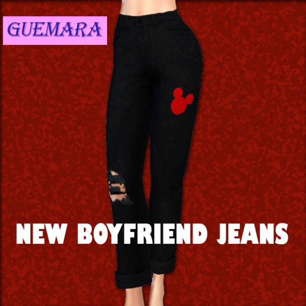  Guemara: Boyfriend jeans