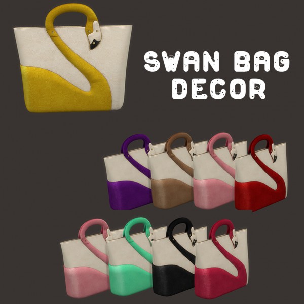  Leo 4 Sims: Swan Bags