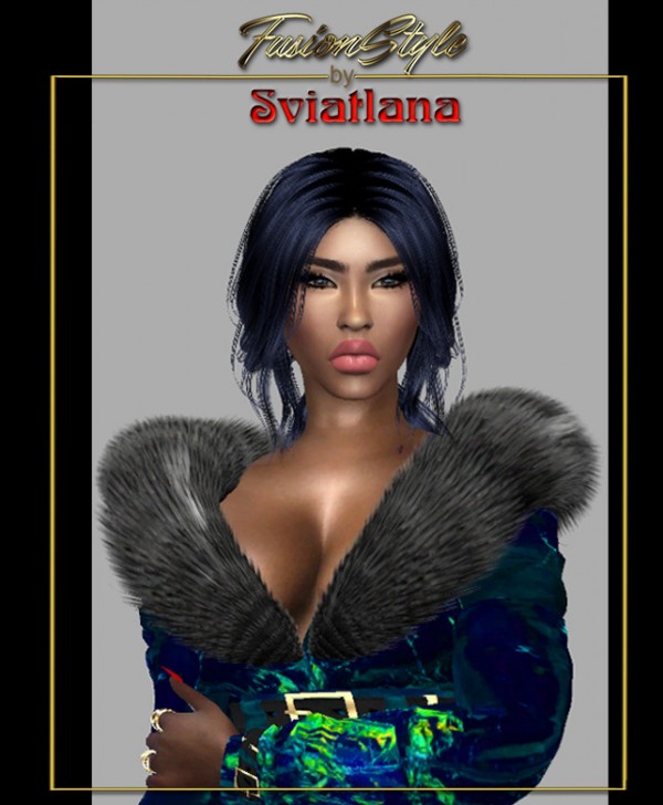  Fusion Style: Short jacket with fur by Sviatlana