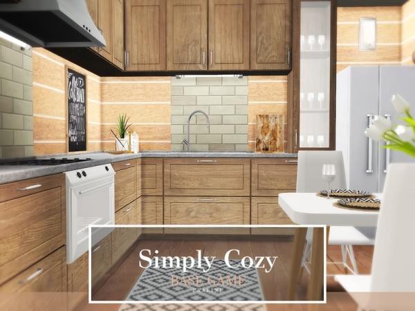  The Sims Resource: Simply Cozy House by Pralinesims
