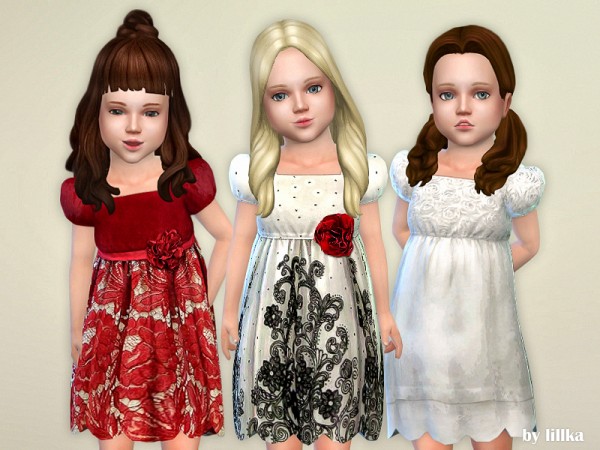  The Sims Resource: Toddler Dresses Collection P77 by lillka