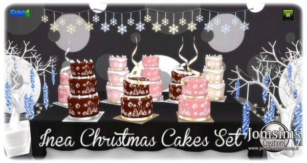  Jom Sims Creations: Inea cakes set