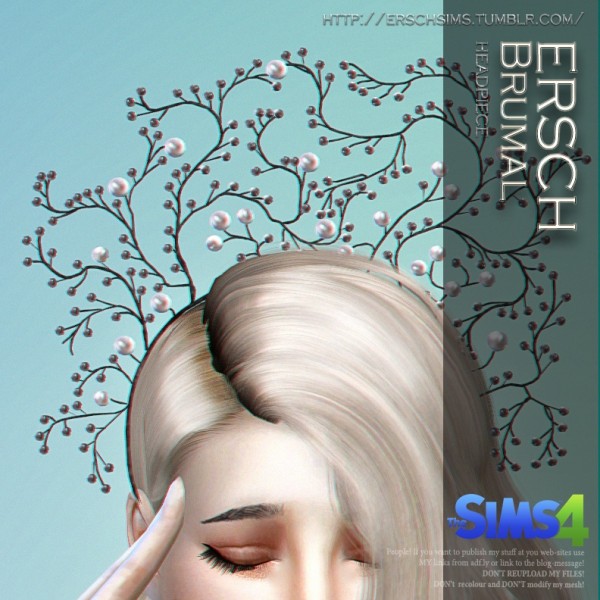  ErSch Sims: Brumal Headpiece