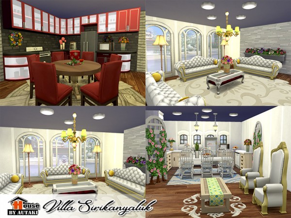  The Sims Resource: Sirikanyaluk House by Autaki