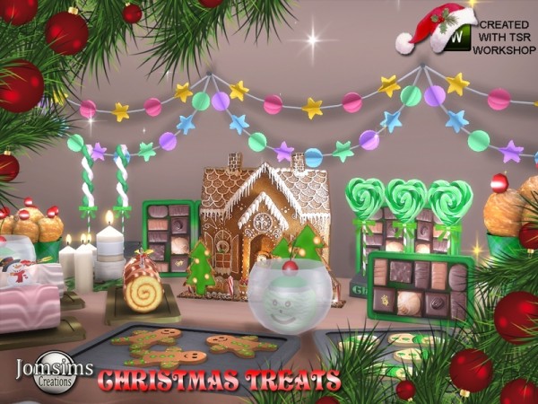  The Sims Resource: Christmas treats 2018 by jomsims