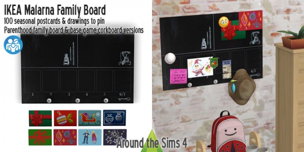 Around The Sims 4: Malarna family Boards