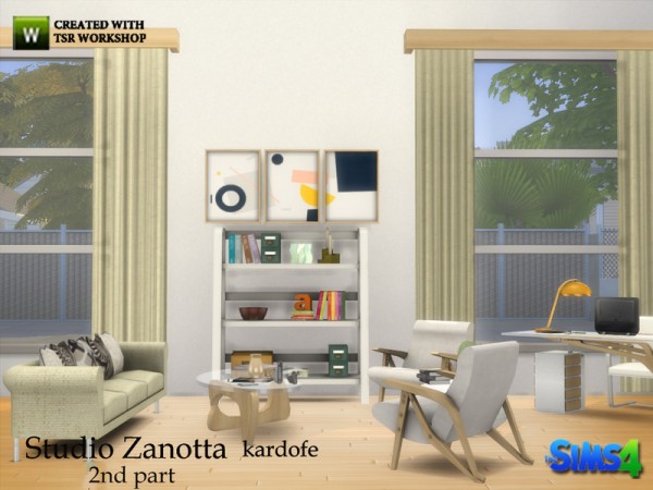  The Sims Resource: Studio Zanotta 2nd part by Kardofe