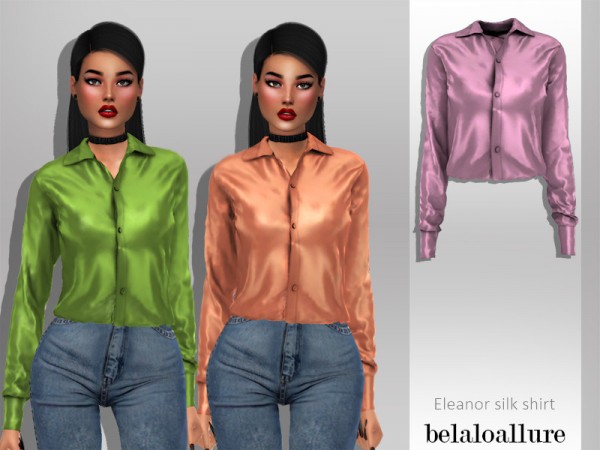  The Sims Resource: Eleanor shirt by belal1997
