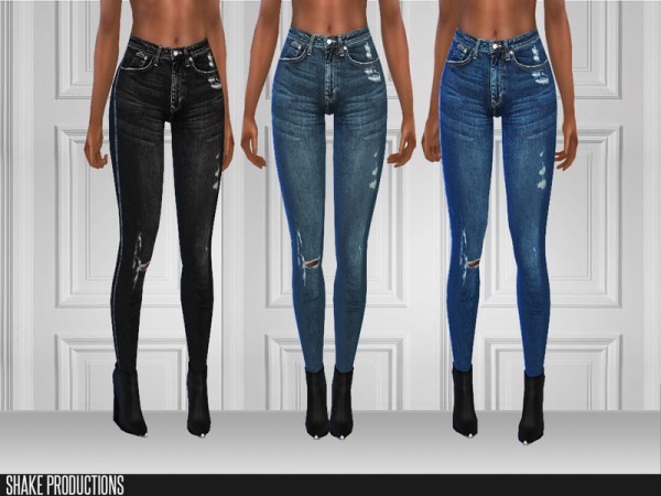  The Sims Resource: 206 Jeans Set by ShakeProductions