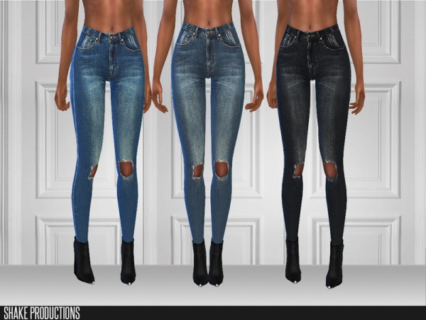 The Sims Resource: 206 Jeans Set by ShakeProductions • Sims 4 Downloads
