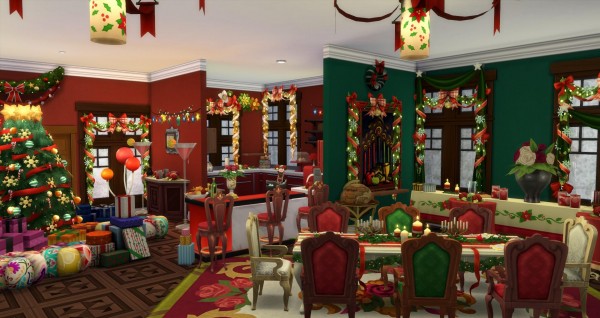  Luniversims: Christmas Mayors House by Coco Simy