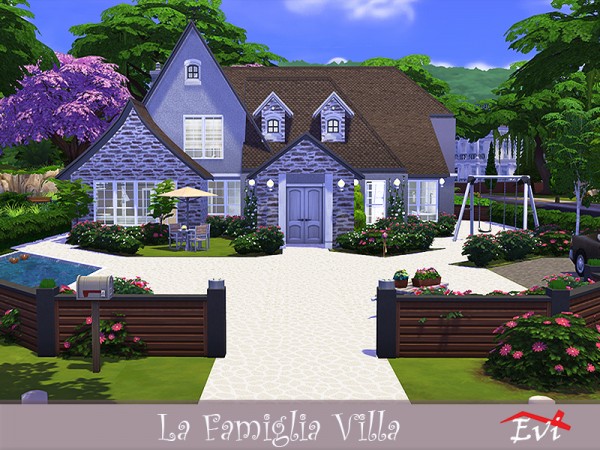  The Sims Resource: La Famiglia villa by evi