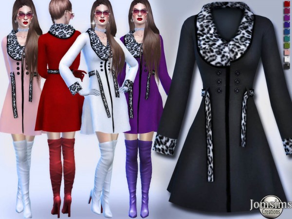  The Sims Resource: Denimi coat by Jomsims