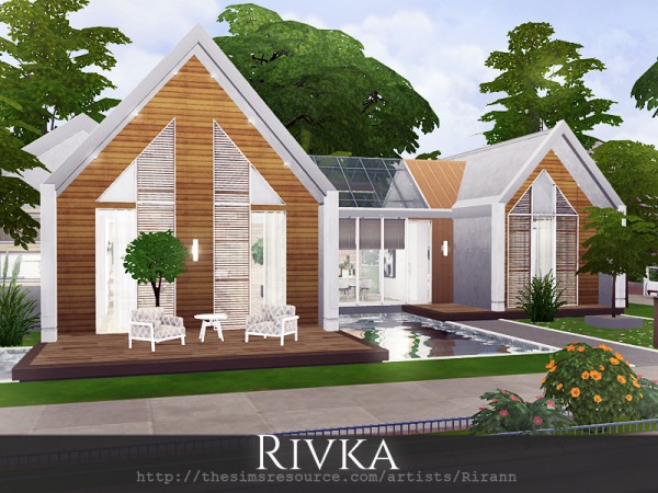  The Sims Resource: Rivka House by Rirann