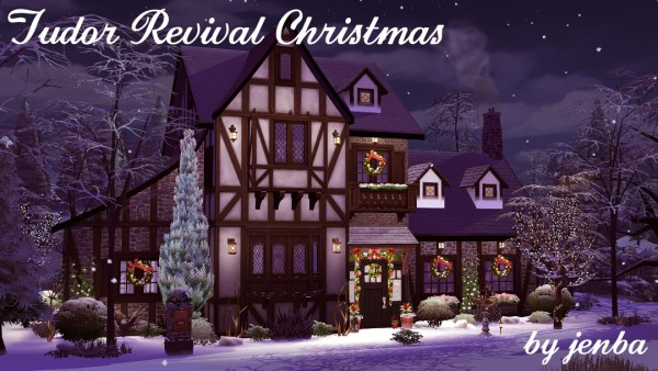 Jenba Sims: Tudor Revival Christmas