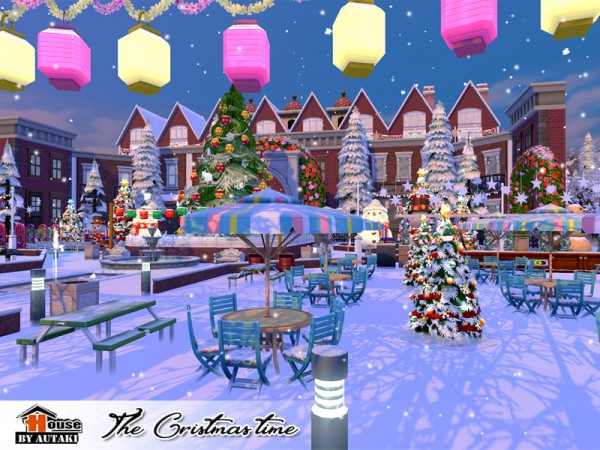  The Sims Resource: The Christmas time house by autaki