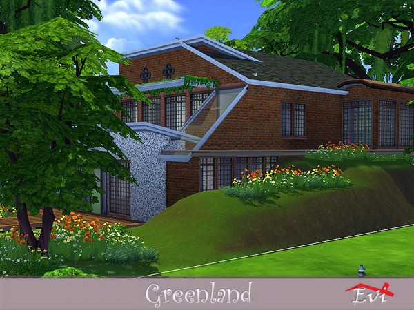  The Sims Resource: Greenland House by Evi