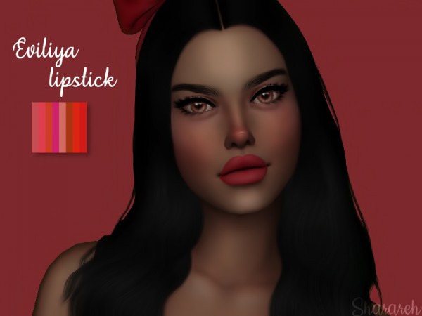  The Sims Resource: Eviliya Lipstick by Sharareh