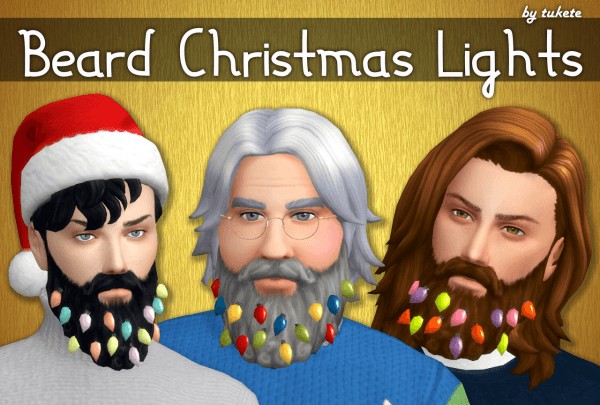  Tukete: Beard Christmas Lights