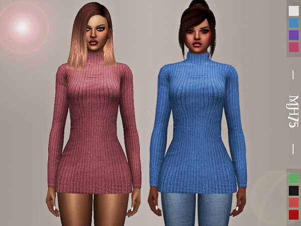  The Sims Resource: Cosy Dress by Margeh 75