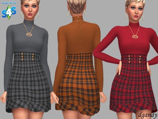  The Sims Resource: Dress Rena by dgandy