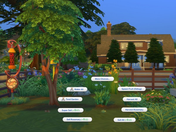  Mod The Sims: Harvestable Cinnamon and Rosemary by icemunmun