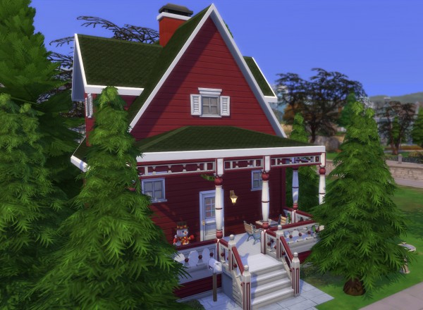  Mod The Sims: Christmas Cabin by bonensjaak