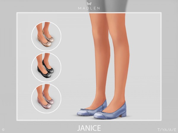  The Sims Resource: Madlen Junice Shoes by MJ95
