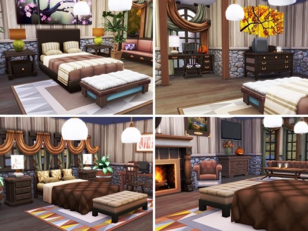  The Sims Resource: Perfect Autumn House by MychQQQ