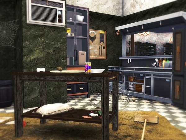  The Sims Resource: Forgotten Restaurant by MychQQQ